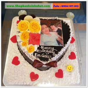 Bánh Sinh Nhật In Hình Ảnh - H608